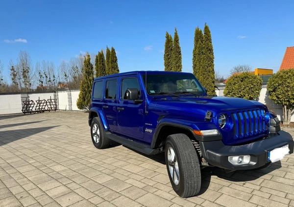 Jeep Wrangler cena 198900 przebieg: 49637, rok produkcji 2019 z Giżycko małe 106